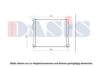 AKS DASIS 520135N Radiator, engine cooling
